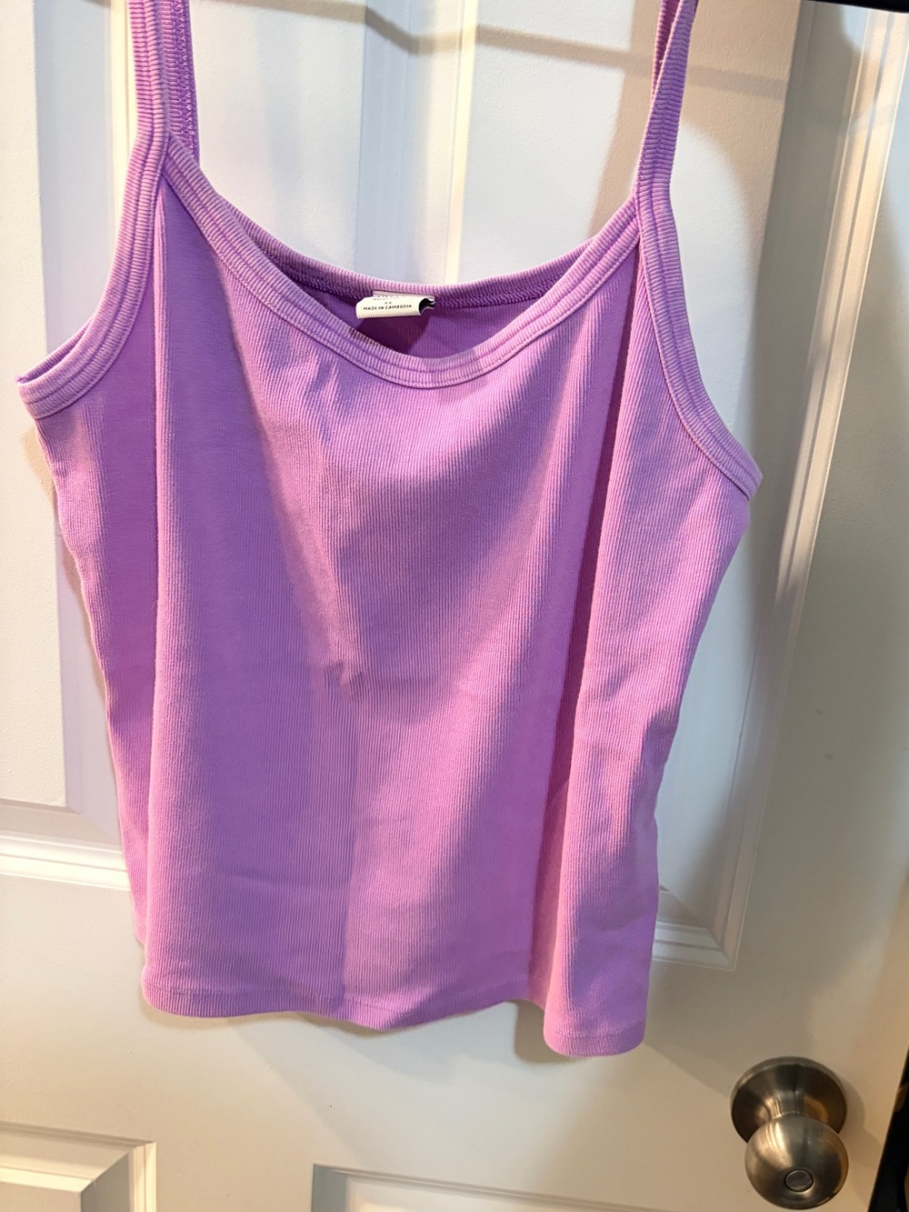 NWOT Aritzia XL Homestretch Tank in Sun Faded Ice Pop Purple